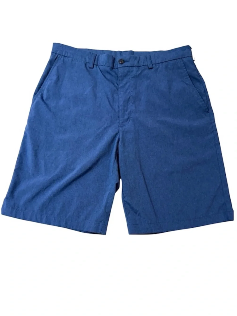 PGA Tour Mens 34 Blue Golf Shorts Performance Stretch Flat Front Casual